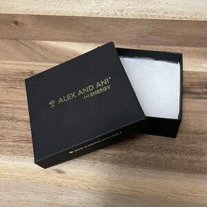 Alex and Ani Gift Box with cotton insert (empty box with cotton insert)